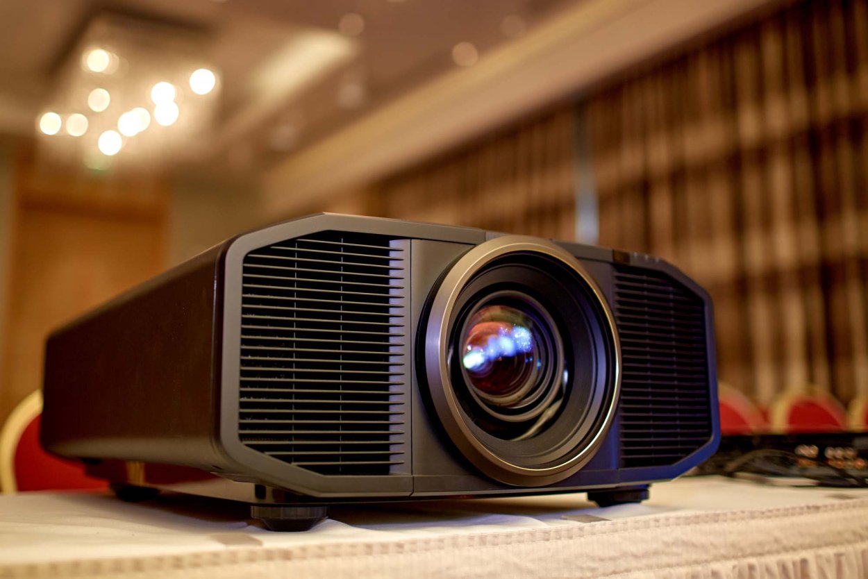 Video projector for conference